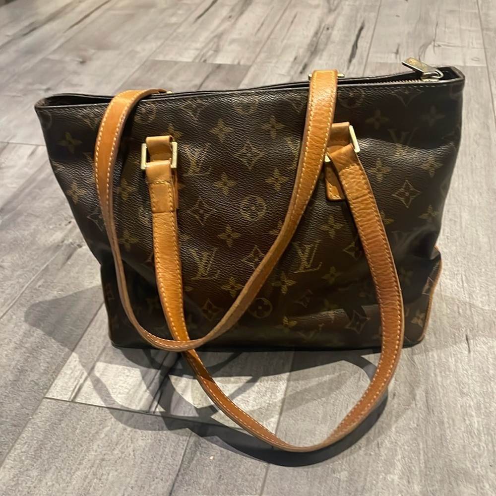 Authentic Louis Vuitton monogram tote circa 2000s